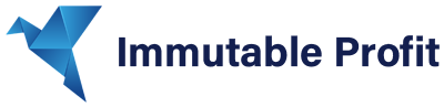 immutable profit logo dark